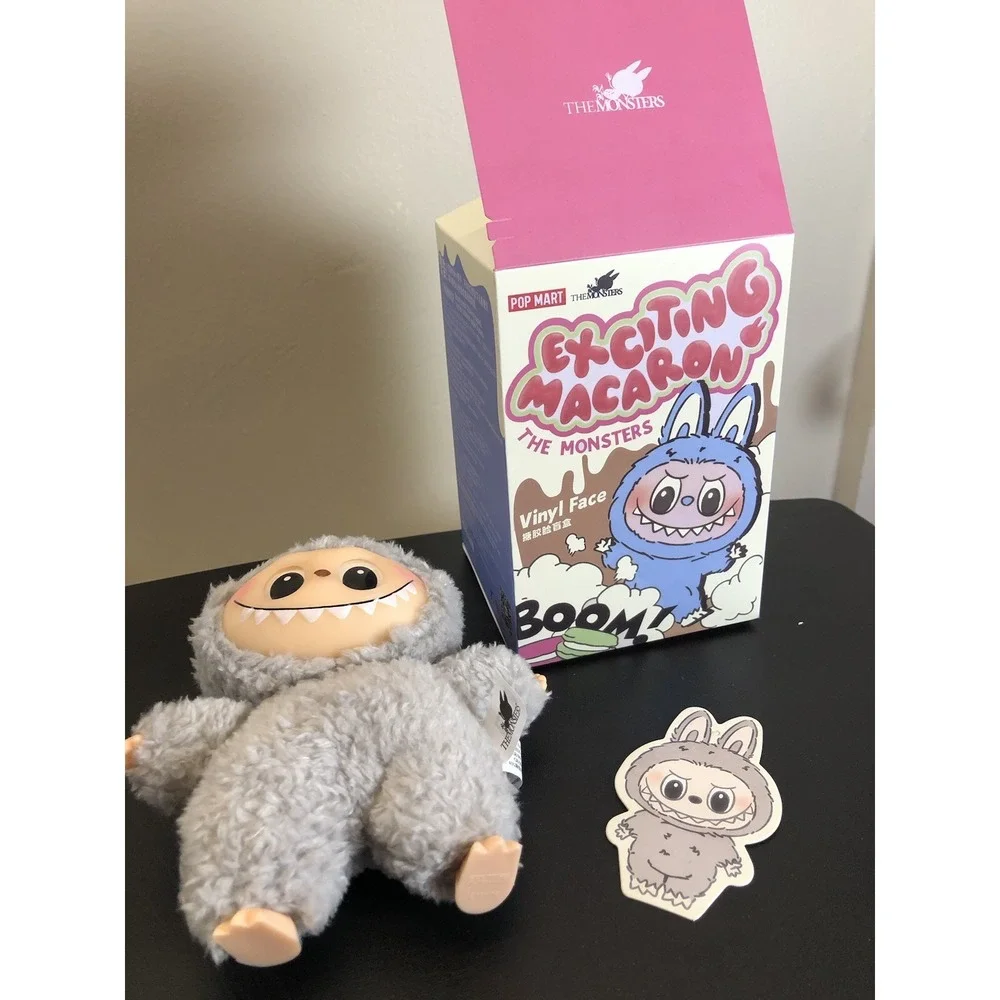 LaFuFu‎ The Monsters Exciting Macaron Sesame Bean Collectible Figure w/ Box